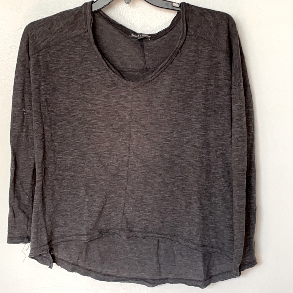 Threads 4 Thought gray long sleeved tshirt